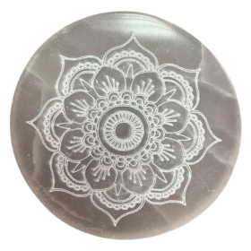 Placa de Carregamento Médio 10cm - Mandala de Lótus