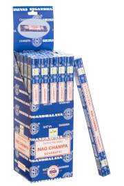 25x Caixa - Incenso Satya Nagchampa 10 Gms