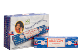 12x Caixa - Incenso Satya Nagchampa 40 Gms