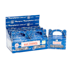 6x Caixa com 6 - Satya Nagchampa Backflow Dhoop Cone