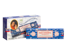 6x Caixas - Incenso Satya Nagchampa 100 Gms