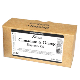 10x 10ml Xmas Canela e Laranja - Sem rótulo