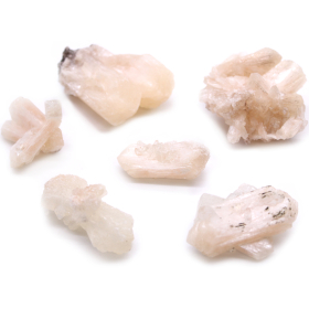 6x Combinação Stilbite com Appophyllite 20-30mm