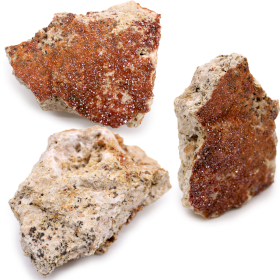 Minerais -Vanadinita (aproximadamente 20 peças)