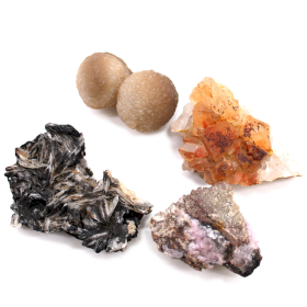Minerais - Peças Mistas (aproximadamente 24 peças)