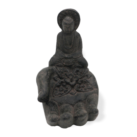 Queimador de Incenso Buddah e Mão (preto)