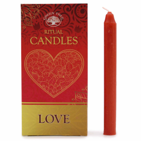 3x Conjunto de 10 velas mágicas - amor