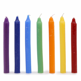3x Conjunto de 7 velas mágicas - 7 chakras