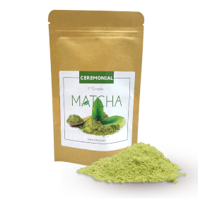 3x Chá matcha cerimonial orgânico 50g