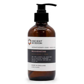 4x Gel de Banho para Mãos e Corpo - Sândalo & Rosa 250ml