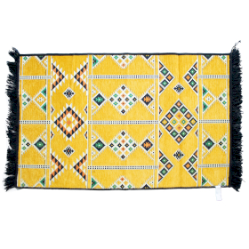 Tapete Kilim 125x80 cm - Amarelo