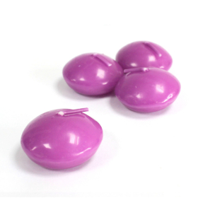 20x Velas flutuantes pequenas - Lavanda