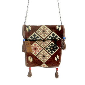 Bolso Kilim Chocolate