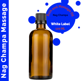 10x Óleo de Massagem Nag Champa - 100ml - Sem rótulo