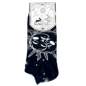 3x Meias Hop Hare Bamboo Baixas M/L (41-46) - Sol e Lua