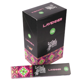 12x Incenso Tribal Soul l - Lavanda