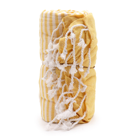 Toalha de Algodão - 100x180 cm - Amarelo