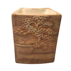 Queimador de bonsai pintado à mão - Areia