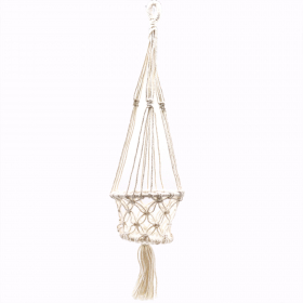 Macrame para Potes de Plantas - Pequeno