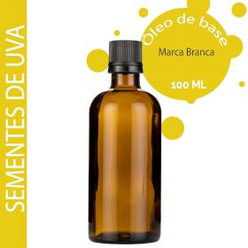 10x Óleo de Semente de Uva - 100ml - Sem rótulo