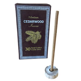 Conjunto de oferta Himalaias Sughandit Dhoop Incesne - Cedro