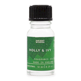 10x Óleo de Fragrância Holly & Ivy 10ml