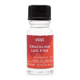 10x Óleo de Fragrância Lareira de lenha 10ml