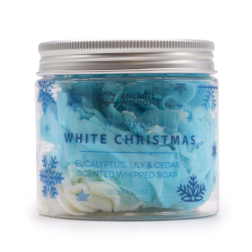 3x Sabonete Chantilly Natal Branco 120g