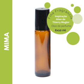 6x Óleo de Perfume Mima Fine  10ml- sem etiqueta