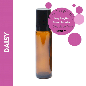 6x Óleo de Perfume Daisy Fine 10ml- sem etiqueta