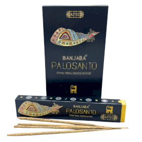 12x Incenso Banjara Tribal Smudge - Palosanto