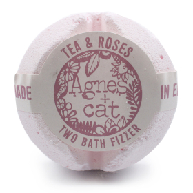 6x Bombas de Banho Efervescentes  - Chá & Rosas