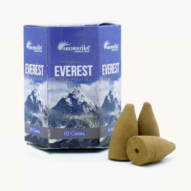 12x Embalagem de 10 Incensos Backflow Masala - Everest