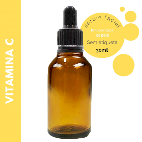 10x Vitamina C Serum Facial 30ml - Sem etiqueta