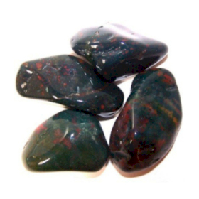 24x Pedras Preciosas - Pedra de Sangue L (grau B)