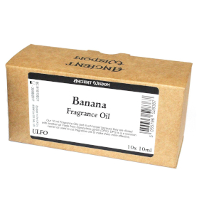 10x Óleos de Fragrância – SEM ETIQUETAS - 10ml - Banana