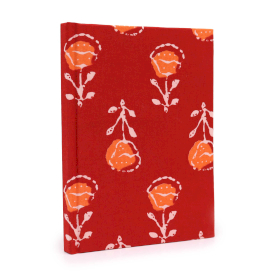 Cadernos com Encadernação de Algodão 20x15cm - 96 Páginas - Rosas