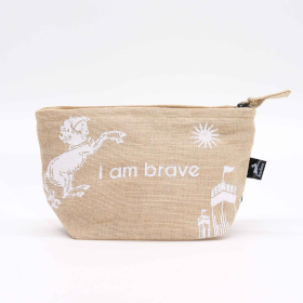 6x Necessaire Hop Hare- Eu Sou Corajoso