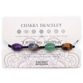 3x Pulseiras dos Chakra - Contas