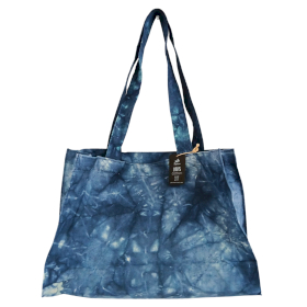 Saco de Mão - Tye-Dye Azul-Marinho Profundo