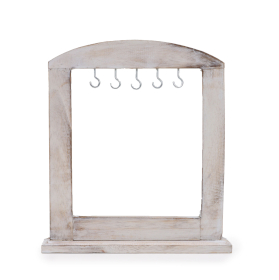 Suporte Pequeno para Pendurar - Branco (30x25cm)