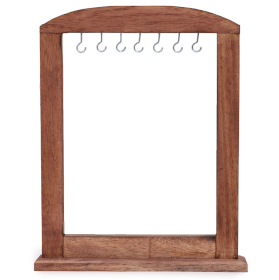 Suporte Médio para Pendurar - Madeira Escura (40x30cm)