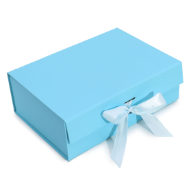3x Caixas de Presentes - Grande (28,2x20,2x9,2cm) - Azul