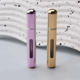 12x Spray de Recarga de Perfume de Bolso 8ml - Brilho (cores sortidas)