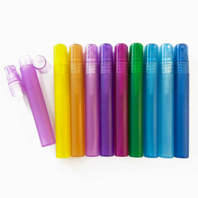 12x Spray de Perfume de Bolso 10ml - (cores sortidas)