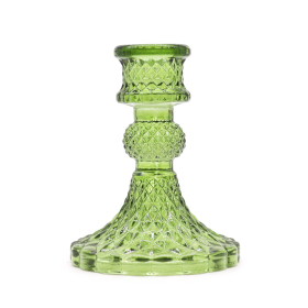3x Castiçal Vintage para Jantar - Jade Jardim