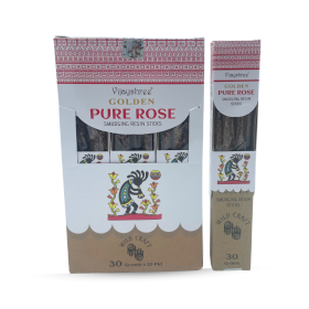 12x Varas de Resina para Defumação – Rosa Pura 30g (6 unid.)