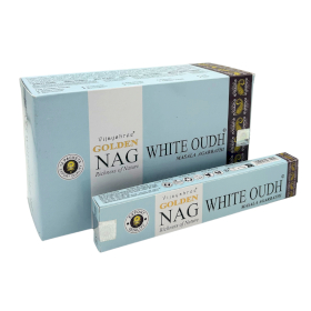 12x 15g Golden Nag - Oudh Branco