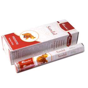 6x Incenso Aromatika Sem Carvão – Sândalo