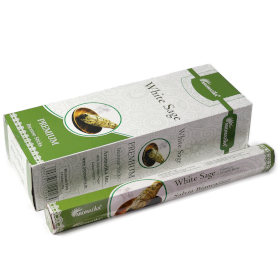 6x Incenso Aromatika Sem Carvão – Sálvia Branca